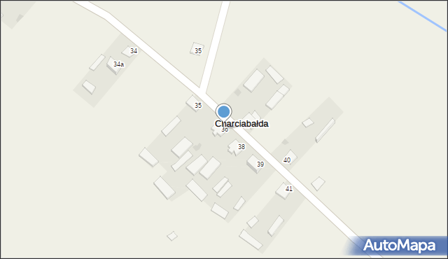 Charciabałda, Charciabałda, 36, mapa Charciabałda