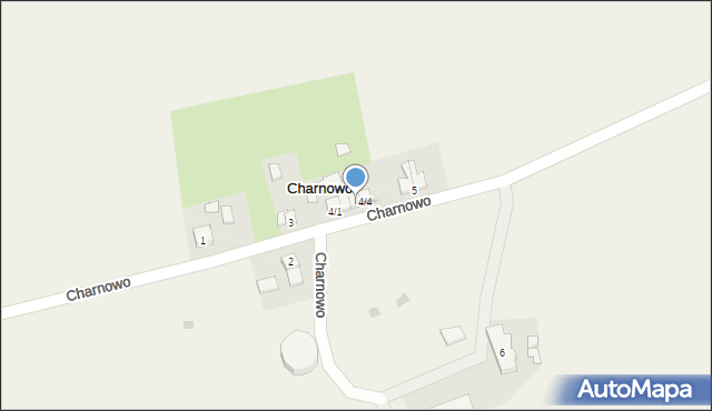 Charnowo, Charnowo, 4/3, mapa Charnowo