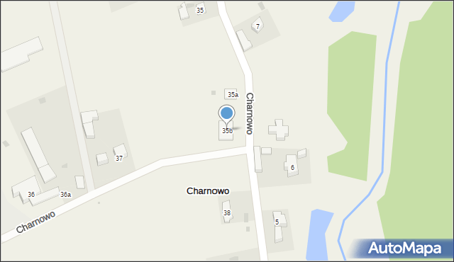 Charnowo, Charnowo, 35b, mapa Charnowo