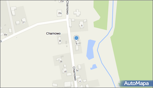 Charnowo, Charnowo, 5, mapa Charnowo