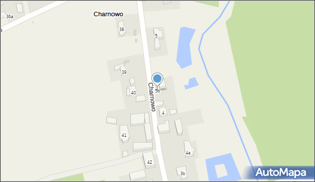 Charnowo, Charnowo, 5b, mapa Charnowo