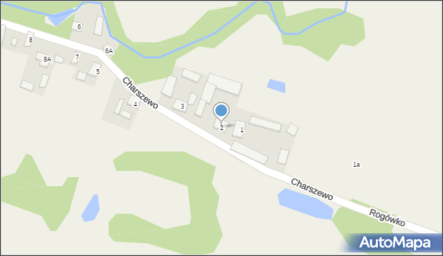 Charszewo, Charszewo, 2, mapa Charszewo