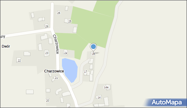 Charzowice, Charzowice, 16, mapa Charzowice