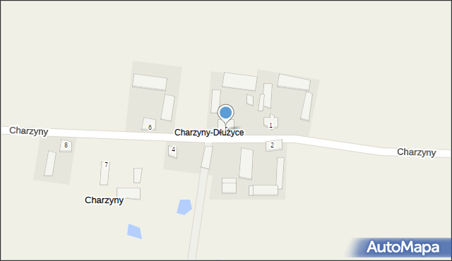 Charzyny, Charzyny, 3, mapa Charzyny