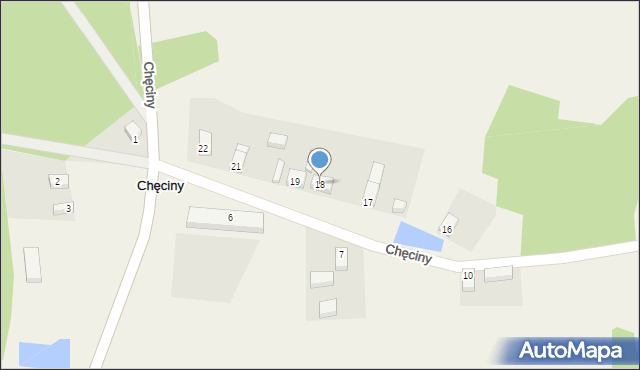 Chęciny, Chęciny, 18, mapa Chęciny