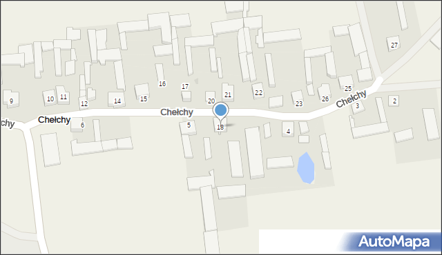 Chełchy, Chełchy, 18, mapa Chełchy