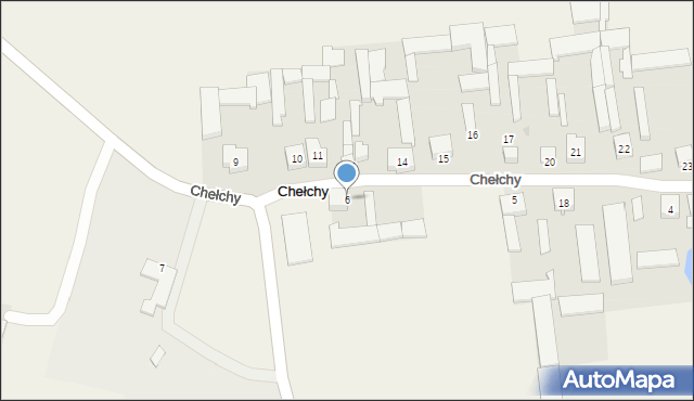 Chełchy, Chełchy, 6, mapa Chełchy
