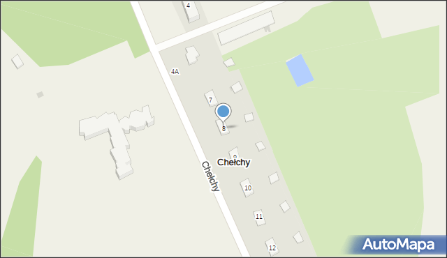 Chełchy, Chełchy, 8, mapa Chełchy