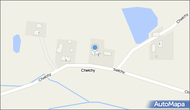 Chełchy, Chełchy, 5A, mapa Chełchy