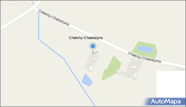 Chełchy-Chabdzyno, Chełchy-Chabdzyno, 8, mapa Chełchy-Chabdzyno