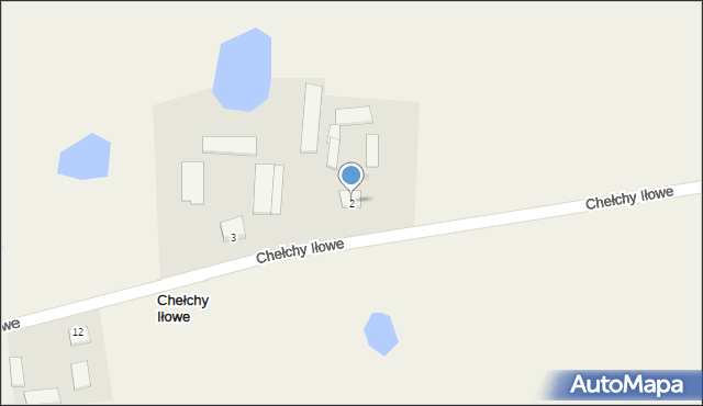 Chełchy Iłowe, Chełchy Iłowe, 2, mapa Chełchy Iłowe