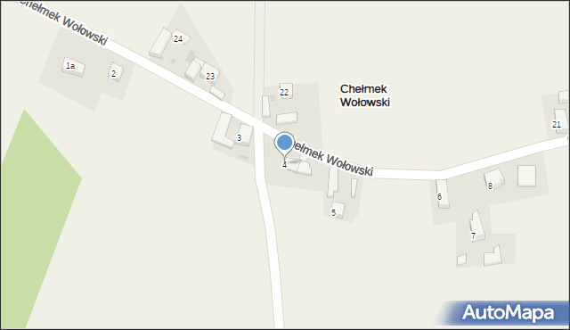 Chełmek Wołowski, Chełmek Wołowski, 4, mapa Chełmek Wołowski