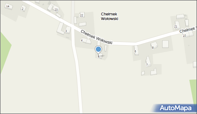 Chełmek Wołowski, Chełmek Wołowski, 5, mapa Chełmek Wołowski