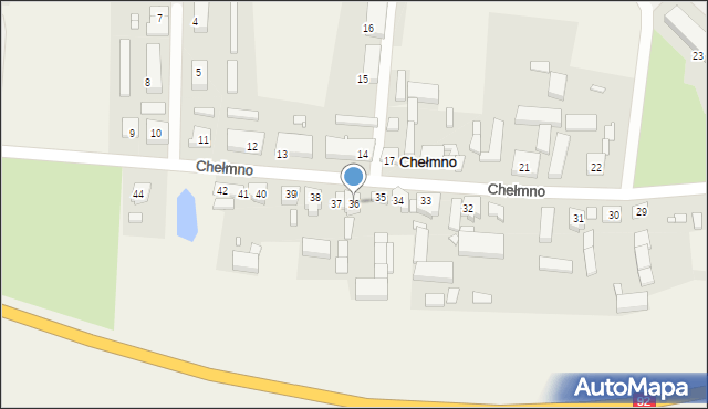 Chełmno, Chełmno, 36, mapa Chełmno
