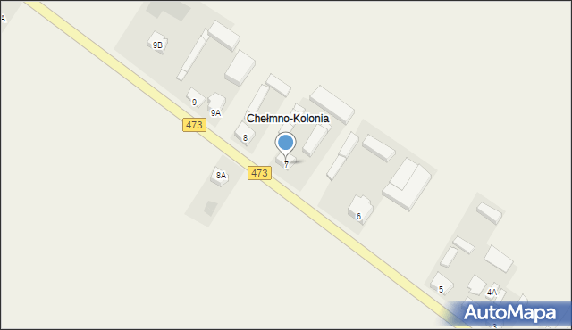 Chełmno, Chełmno, 7, mapa Chełmno