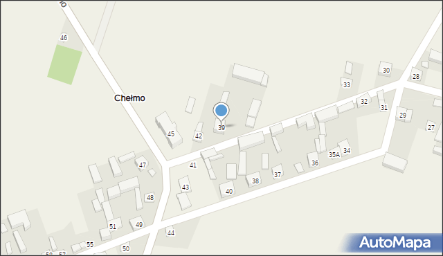 Chełmo, Chełmo, 39, mapa Chełmo