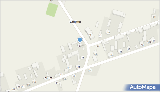 Chełmo, Chełmo, 47, mapa Chełmo