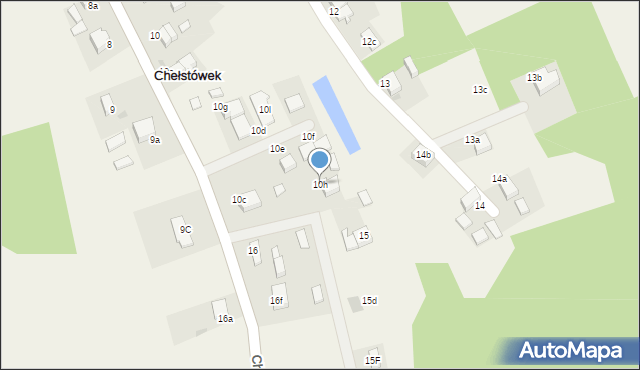 Chełstówek, Chełstówek, 10h, mapa Chełstówek