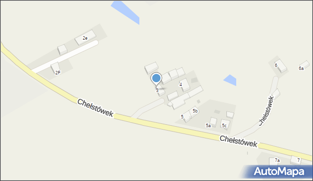 Chełstówek, Chełstówek, 3, mapa Chełstówek