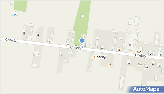 Chełsty, Chełsty, 28, mapa Chełsty