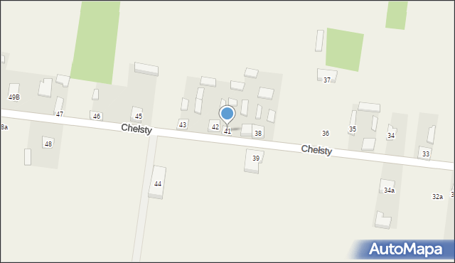 Chełsty, Chełsty, 41, mapa Chełsty