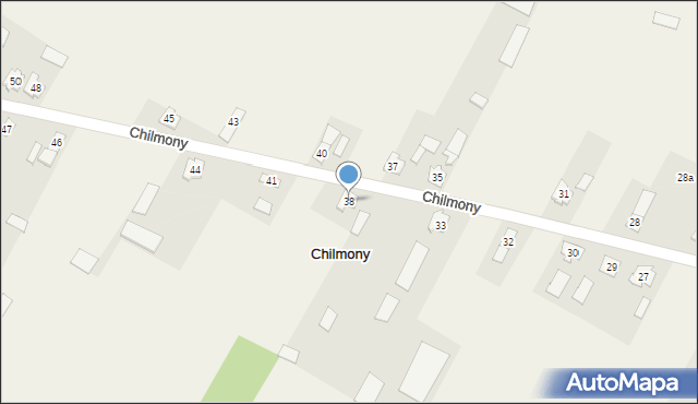 Chilmony, Chilmony, 38, mapa Chilmony