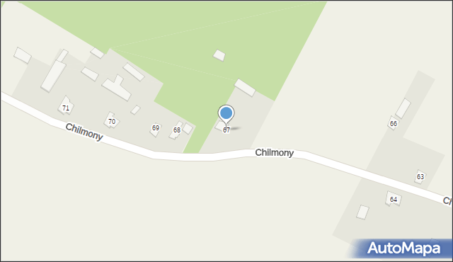 Chilmony, Chilmony, 67, mapa Chilmony