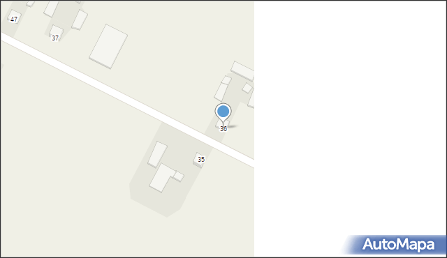 Chłaniów-Kolonia, Chłaniów-Kolonia, 36, mapa Chłaniów-Kolonia