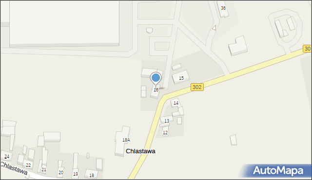 Chlastawa, Chlastawa, 16, mapa Chlastawa