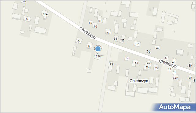 Chlebczyn, Chlebczyn, 63A, mapa Chlebczyn