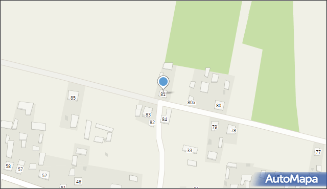 Chlebczyn, Chlebczyn, 81, mapa Chlebczyn