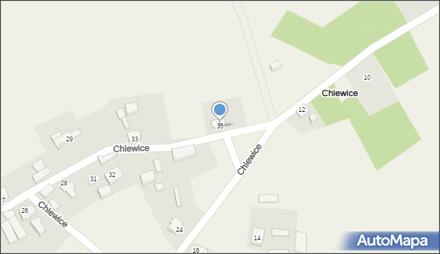 Chlewice, Chlewice, 35, mapa Chlewice