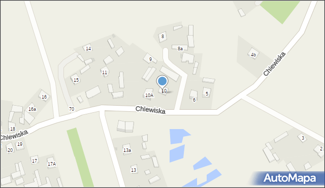 Chlewiska, Chlewiska, 7, mapa Chlewiska