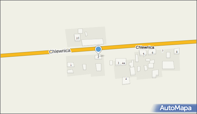 Chlewnica, Chlewnica, 2, mapa Chlewnica