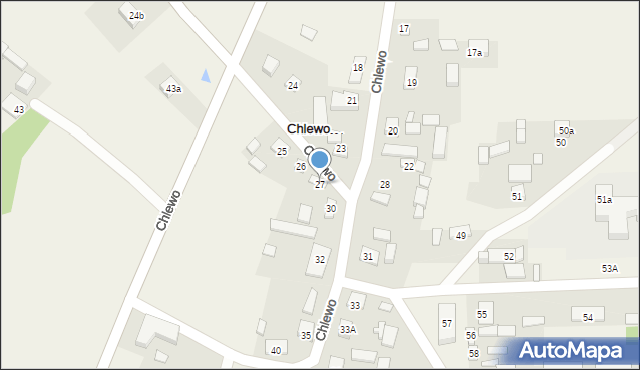 Chlewo, Chlewo, 27, mapa Chlewo