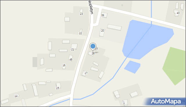 Chłopiatyn, Chłopiatyn, 18, mapa Chłopiatyn