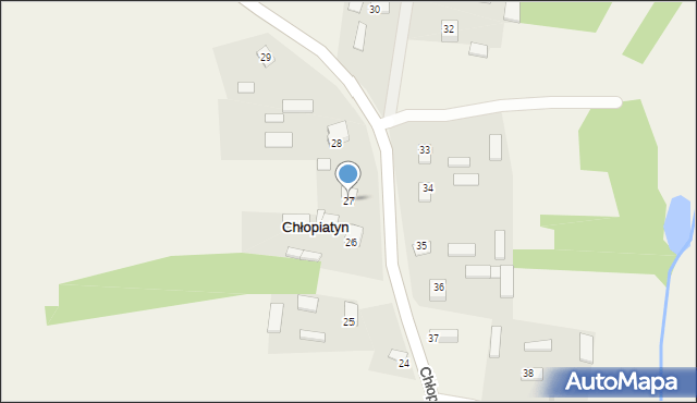 Chłopiatyn, Chłopiatyn, 27, mapa Chłopiatyn