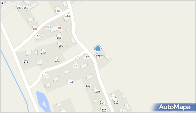 Chłopice, Chłopice, 178, mapa Chłopice