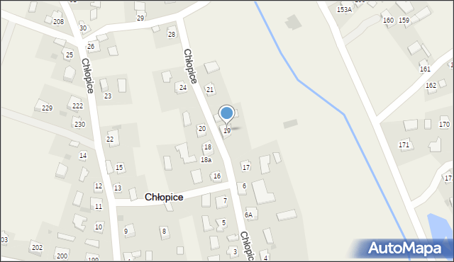 Chłopice, Chłopice, 19, mapa Chłopice