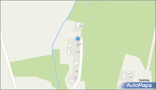 Chłopice, Chłopice, 83, mapa Chłopice