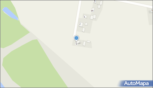 Chłopska Wola, Chłopska Wola, 1, mapa Chłopska Wola