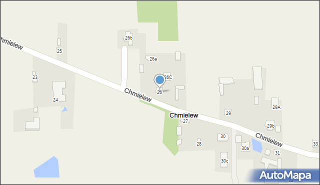 Chmielew, Chmielew, 26, mapa Chmielew