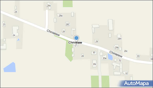 Chmielew, Chmielew, 27a, mapa Chmielew