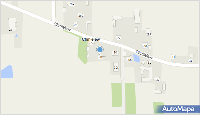 Chmielew, Chmielew, 28, mapa Chmielew