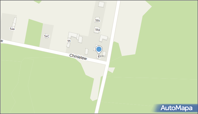 Chmielew, Chmielew, 57, mapa Chmielew