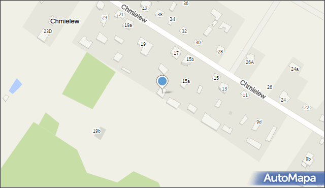 Chmielew, Chmielew, 15b, mapa Chmielew