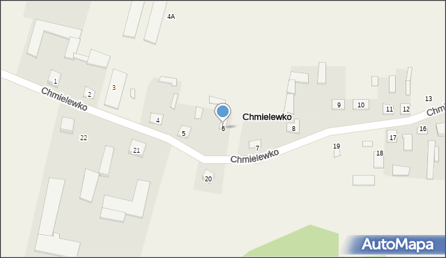 Chmielewko, Chmielewko, 6, mapa Chmielewko