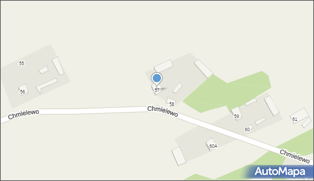 Chmielewo, Chmielewo, 57, mapa Chmielewo