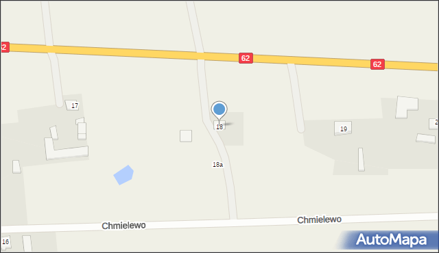 Chmielewo, Chmielewo, 18, mapa Chmielewo