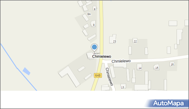 Chmielewo, Chmielewo, 10, mapa Chmielewo